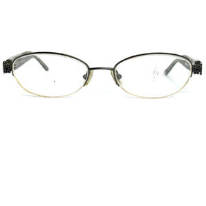 COACH CHEYENNE 1028 DARK GUNMETAL Half Rim Eyeglasses Frames H19205